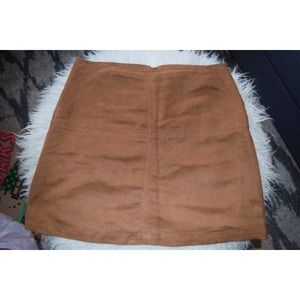 NWT Sanctuary suede skirt